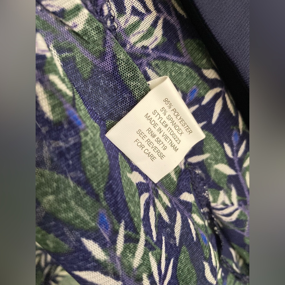 NY Collection | NWT Women’s 2 Piece Set Floral Sheer Cardigan & Dress - Picture 8 of 8